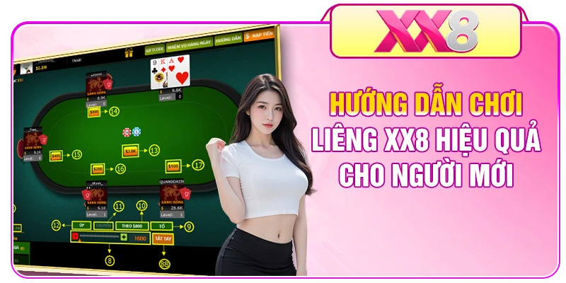 Hướng dẫn chơi Liêng XX8 hiệu quả cho người mới