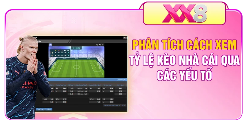Phân tích cách xem tỷ lệ kèo nhà cái qua các yếu tố